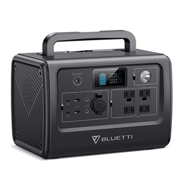 BLUETTI Portable Power Station EB70S, 716Wh LiFePO4 Battery Backup w/ 4 800W AC Outlets (1,400W Peak...