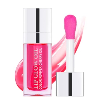 Plumping Lip Oil Hydrating Gloss Cherry Non-sticky