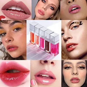 Plumping Lip Oil Hydrating Gloss Cherry Non-sticky