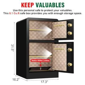Secure Your Valuables with Extra Large Fireproof Home Safe