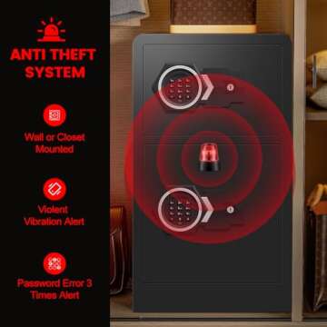 Secure Your Valuables with Extra Large Fireproof Home Safe