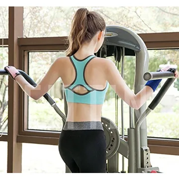 High Support FITTIN Racerback Sports Bras, 4-Pack