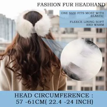 Stylish Faux Fur Bikini Set with Accessories - Halfchet