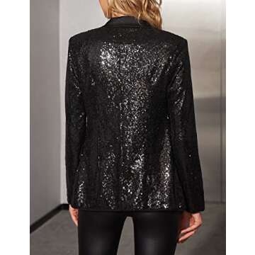 EXTRO&VERT Women Blazer Lightweight Office Outfit