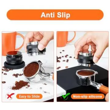 Quiet Espresso Tamper Mat - Food Grade Silicone Coffee Accessory