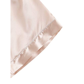 Elite Comfort SweatyRocks Women's Satin Pajama Set