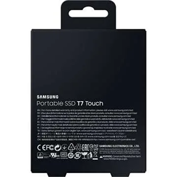 SAMSUNG SSD T7 Portable External Solid State Drive 500GB, USB 3.2 Gen 2, Reliable Storage for Gaming, Students, Professionals, MU-PC500T/AM, Silver