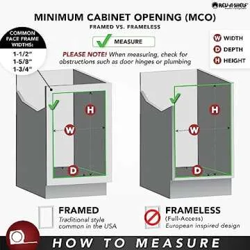 Rev-A-Shelf 35 Qt Pull-Out Trash Can for Cabinets