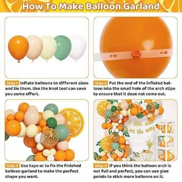 138pcs Little Cutie Baby Shower Balloon Decoration Kit