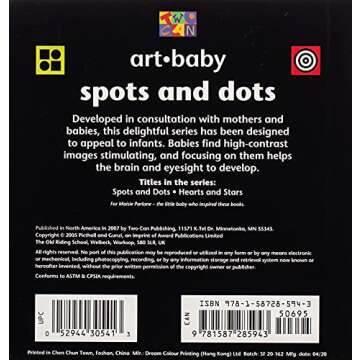 Spots and Dots (Art-Baby) - A Colorful Interactive Lesson Book for Infants