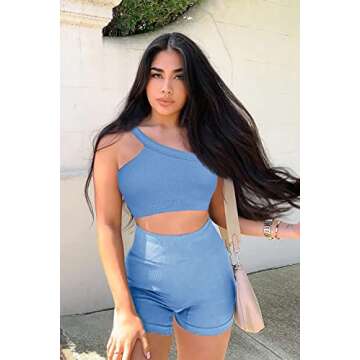 Niyokki Women’s Seamless Workout Set - Stylish & Comfortable