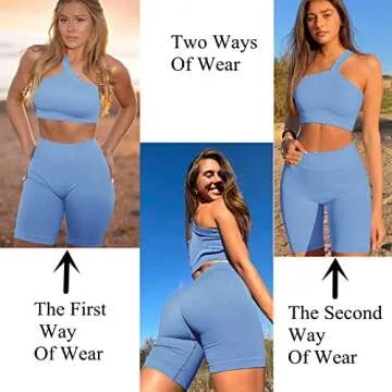 Niyokki Women’s Seamless Workout Set - Stylish & Comfortable