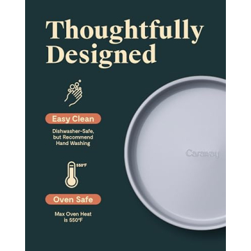 Caraway Non-Stick 9" Circle Pans - Perfect for Baking
