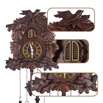 Kendal Handcrafted Wood Cuckoo Clock MX210