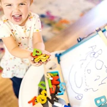 Melissa & Doug Double-Sided Magnetic Tabletop Easel