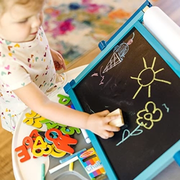 Melissa & Doug Double-Sided Magnetic Tabletop Easel