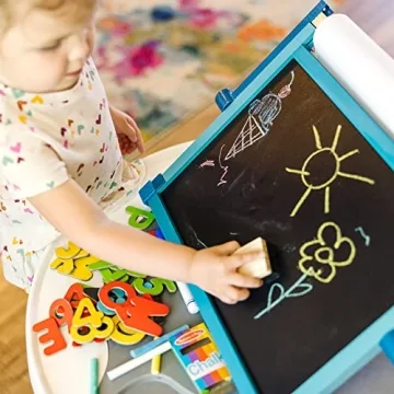 Melissa & Doug Double-Sided Magnetic Tabletop Easel