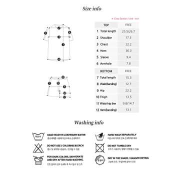 ULLALA Pajamas for women Cottage short sleeve Two piece Cream