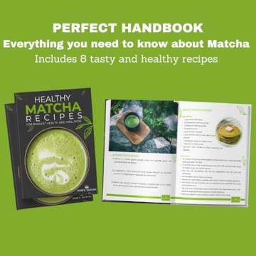 Marce Matcha Whisk Set - Complete Matcha Tea Kit (Pink)