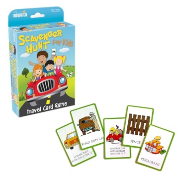 Briarpatch Travel Scavenger Hunt Card Game for Kids - Fun Family Road Trip Activity