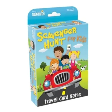 Briarpatch Travel Scavenger Hunt Card Game for Family Road Trips