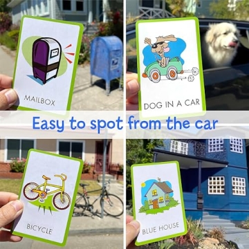 Briarpatch Travel Scavenger Hunt Card Game for Family Road Trips