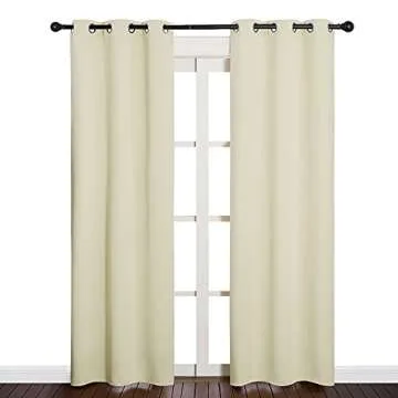 NICETOWN Blackout Curtains for Bedroom, Thermal Insulated Curtains & Drapes with Grommet Top for Liv...