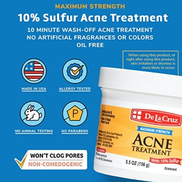 De La Cruz Sulfur Ointment for Effective Acne Treatment