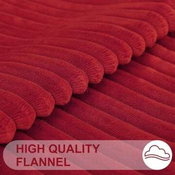 Simmore Red Christmas Throw Pillow Covers - 18x18 Set of 2