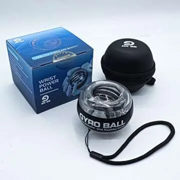 JIN BD Wrist Trainer Gyro Ball for Grip Strength