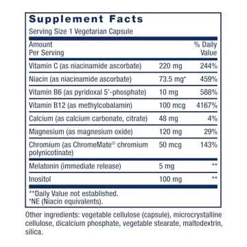 Life Extension Quiet Sleep Melatonin, 5 mg, Powerful Sleep Support, Healthy circadian Rhythms, Cellular Defense, Gluten-Free, Non-GMO, Vegetarian, 60 Capsules