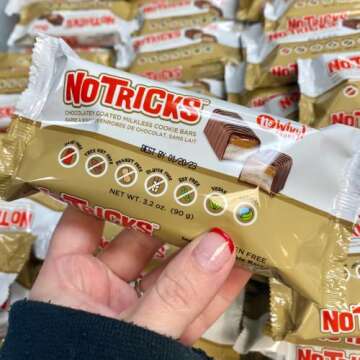 Gluten Free, Caramel Cookie Bars | "No Tricks" (3 Pack) | Vegan, Dairy Free, Peanut Free, Nut Free, Soy Free | by No Whey Foods