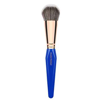 Bdellium Tools Professional Makeup Brush - Golden Triangle 988 BDHD Phase I - With All Vegan and Soft Synthetic Fibers, For Precise Application & Blending (Blue, 1pc)