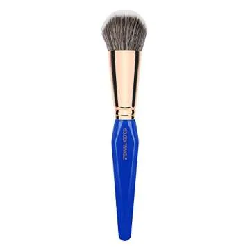 Bdellium Tools Professional Makeup Brush - Golden Triangle 988 BDHD Phase I - With All Vegan and Soft Synthetic Fibers, For Precise Application & Blending (Blue, 1pc)