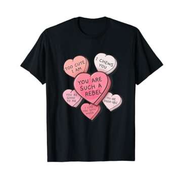 Star Wars Valentine's Day Candy Hearts T-Shirt