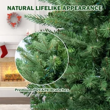 3FT Pre-lit Mini Christmas Tree with LED Lights