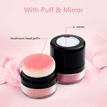 Highly Pigmented Air Cushion Blush for All-Day Glow