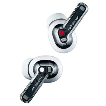 Nothing Ear Wireless Earbuds with ChatGPT Integration, Smart ANC, Hi-Res Audio with LDAC & LHDC, 11m...