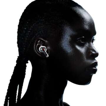 Nothing Ear Wireless Earbuds with ChatGPT Integration, Smart ANC, Hi-Res Audio with LDAC & LHDC, 11mm Dynamic Bass Boost, 40.5H Playtime, 6 Mics for Calls Wireless Headphones, Wireless Charging White