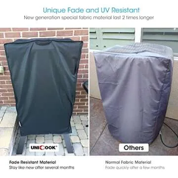 Unicook 30 Inch Heavy Duty Smoker Cover for All Weather