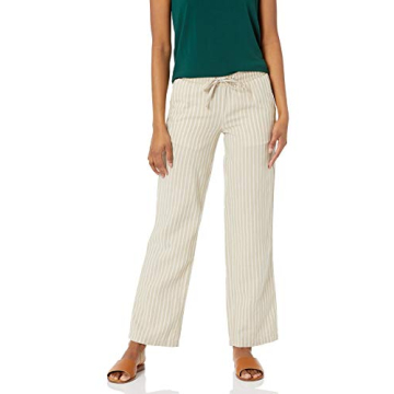 Chic Amazon Essentials Women's Linen Blend Wide Leg Pants - Summer Comfort