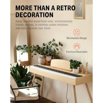 88 Key Donner DDP-80 Digital Piano for Beginners