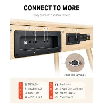 88 Key Donner DDP-80 Digital Piano for Beginners