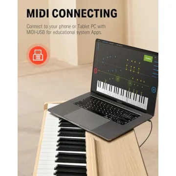 88 Key Donner DDP-80 Digital Piano for Beginners