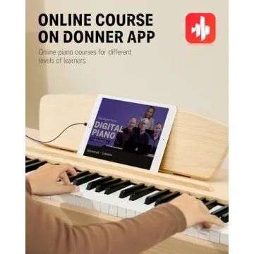 88 Key Donner DDP-80 Digital Piano for Beginners