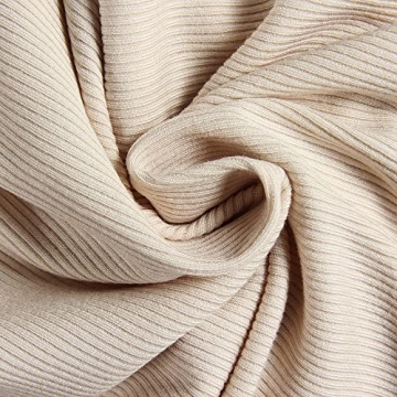 Roselux Slim Fit Long Sleeve Casual Top in Beige