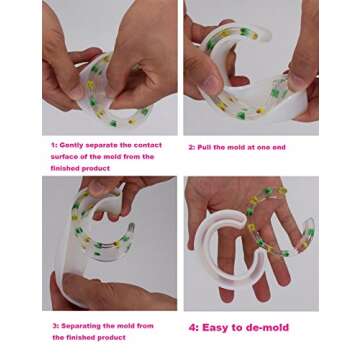 C Font DIY Silicone Molds for Artisan Jewelry Making