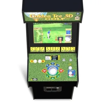 ARCADE1UP Golden Tee 3D Arcade Machine - 8 Classic Games