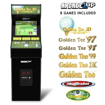 ARCADE1UP Golden Tee 3D Arcade Machine - 8 Classic Games