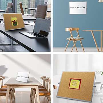 SHOOFFICE Double Sided Combo Board for Home & Office